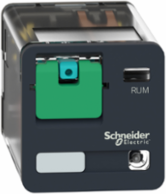 Universal Plug-in Relay 10A 2C/O 24V DC, IP40, Lockable Test Button