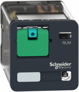 Universal Plug-in Relay 10A 2C/O 24V DC, IP40, Lockable Test Button