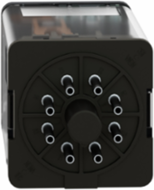 Universal Plug-in Relay 10A 2C/O 24V DC, IP40, Lockable Test Button