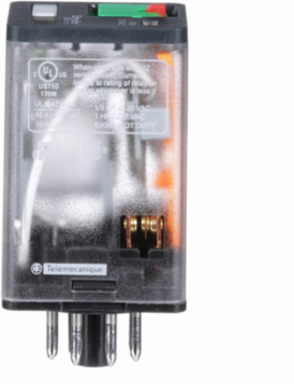Harmony Electromechanical Relay, 10A, 120V AC, 2 C/O, IP40