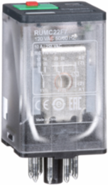 Harmony Electromechanical Relay, 10A, 120V AC, 2 C/O, IP40