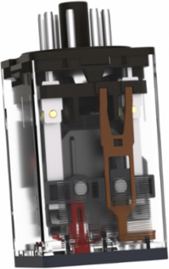 Universal Plug-In Relay, 24V AC, 10A, 3 C/O, IP40