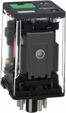 Universal Plug-In Relay, 24V AC, 10A, 3 C/O, IP40