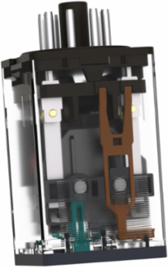 Harmony Electromechanical Plug-In Relay, 10A, 3 C/O, 24V DC, IP40