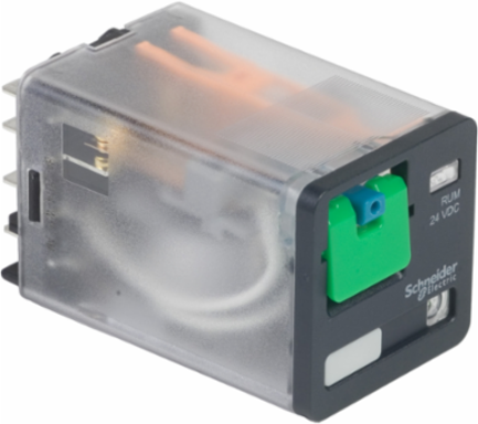 Harmony Electromechanical Relay, 10A, 3CO, 24V DC, IP40
