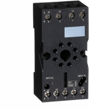 Harmony Relay Socket, 10A, Mixed Contacts, IP20, for RUMC2 Relays