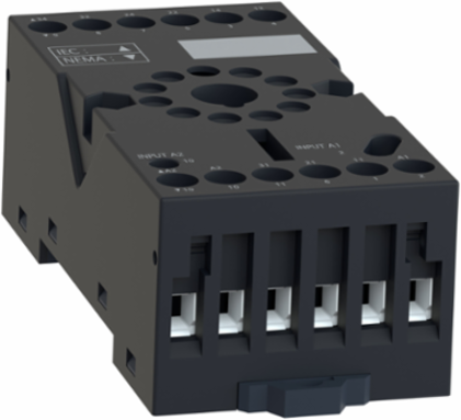 Harmony Electromechanical Relay Socket, 10A, IP20, Mixed Contacts