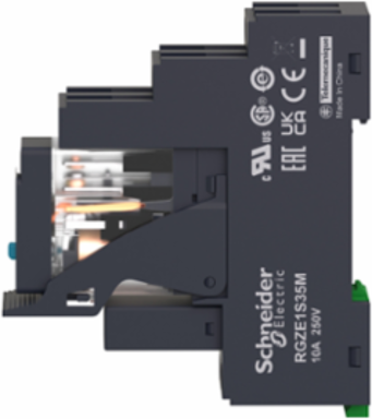 Harmony Electromechanical Plug-In Relay, 10A, 1 CO, 24V DC, LED Indicator