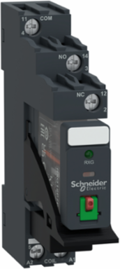Harmony Electromechanical Relay, 10A, 230V AC, SPDT, Lockable Test Button