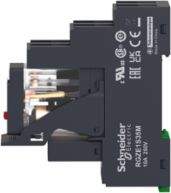 Harmony Electromechanical Relay 10A 1 C/O 230V AC with LED Indicator
