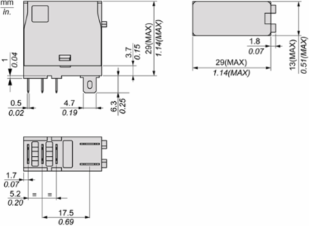 Harmony Electromechanical Relay, 10A, 1 C/O, IP40, 24V DC