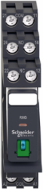Pre-assembled Plug-In Relay, 5A, 24V DC, 2 CO, Lockable Test Button