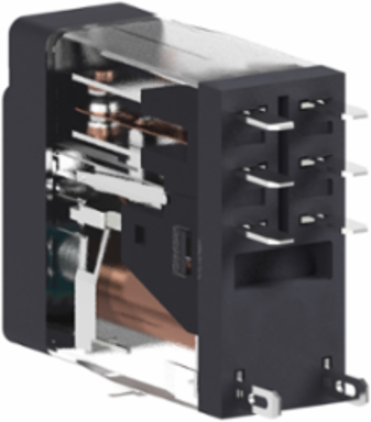 Harmony Electromechanical Relay 6V DC, 5A, 2CO, Lockable Test Button