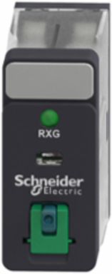 Harmony Electromechanical Plug-In Relay, 24V DC, 5A, 2 C/O, LED Indicator