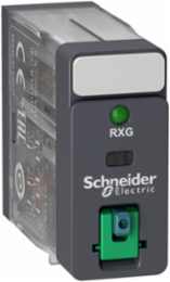 Harmony Electromechanical Relay, 5A, 2CO, 110V DC, Lockable Test Button