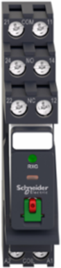 Plug-In Relay, 5A, 230V AC, 2 CO, Lockable Test Button, LED