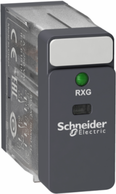 Harmony Electromechanical Relay, 5A, 120V AC, 2 C/O, LED Indicator