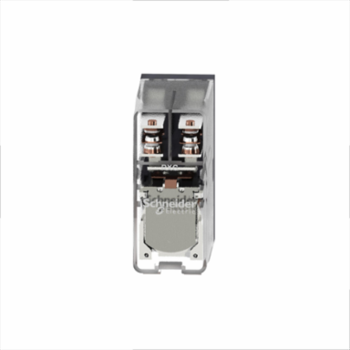 Harmony Electromechanical Relay 5A 230V AC 2 C/O IP40 Transparent Cover