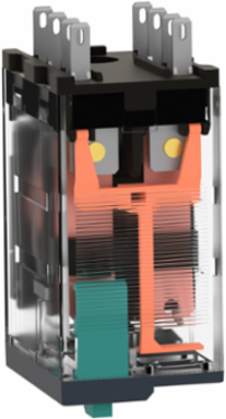 Miniature Plug-in Relay, 12A 2 C/O, 24V DC, Lockable Test Button