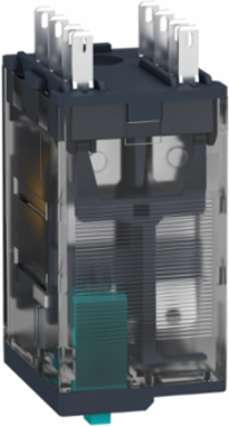 Miniature Plug-in Relay, 12A 2 C/O, 24V DC, Lockable Test Button