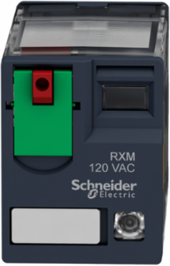 Miniature Plug-in Relay 12A 2 C/O 120V AC with LED