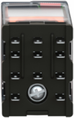 Miniature Plug-in Relay, 24V AC, 10A, 3 Changeover Contacts
