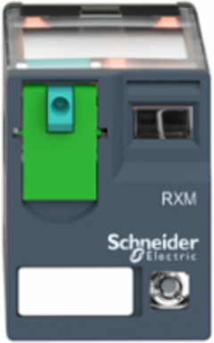 Miniature Plug-in Relay, 10A, 3 C/O, 24V DC, Lockable Test Button, LED