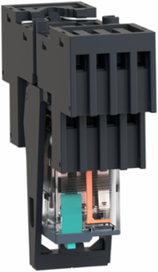 Miniature Plug-In Relay 6A 4CO 24V AC with Lockable Test Button