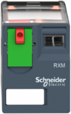 Miniature Plug-In Relay, 6A, 4 C/O, 120V AC, Lockable Test Button