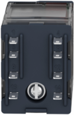 Miniature Plug-In Relay, 6A, 4 C/O, 120V AC, Lockable Test Button