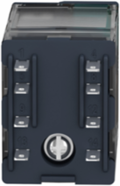 Miniature Plug-in Relay 6A 4 C/O 110V DC with Lockable Test Button