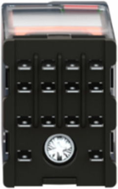 Miniature Plug-in Relay, 6A, 4 C/O, 24V AC, Lockable Test Button