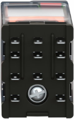 Miniature Plug-in Relay 6A, 4 C/O, 120V AC with Lockable Test Button