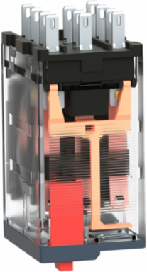 Miniature Plug-in Relay 6A, 4 C/O, 120V AC with Lockable Test Button