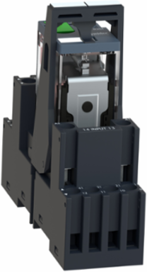 Miniature Plug-In Relay 6A 4CO 230V AC with LED, Lockable Test Button