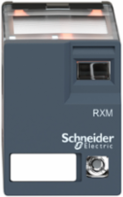 Miniature Plug-in Relay, 6A, 4 CO, 24V DC, with LED, IP40