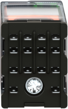 Miniature Plug-in Relay, 6A, 4 CO, 24V DC, with LED, IP40