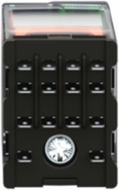 Miniature Plug-in Relay, 6A, 4 CO, 24V DC, with LED, IP40