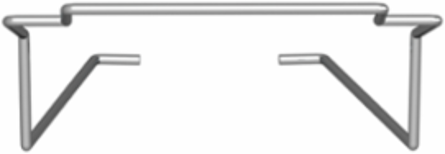 Harmony Maintaining Clamp for RXM Relay Sockets, Metal, 0.001 kg