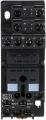 Harmony Relay Socket with 250V Coil Voltage and 10A DPDT Contacts