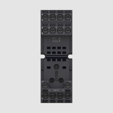 Harmony Electromechanical Relay Socket, 250V AC, 10A, DPDT