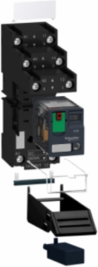 Harmony Electromechanical Relay Socket, 250V AC, 12A, DPDT, IP20