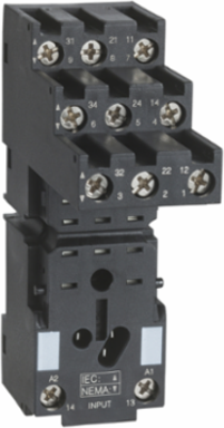 Harmony Electromechanical Relay Socket, 250V AC, 10A, 3C/O Contacts