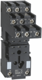 Harmony Electromechanical Relay Socket, 250V AC, 10A, 3C/O Contacts