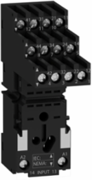 Harmony Electromechanical Relay Socket, 250V AC, 10A, 4 Contacts