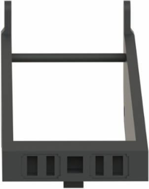 Harmony Mounting Clamp for RXM Sockets, Plastic, 0.005 kg