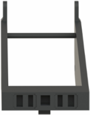 Harmony Mounting Clamp for RXM Sockets, Plastic, 0.005 kg