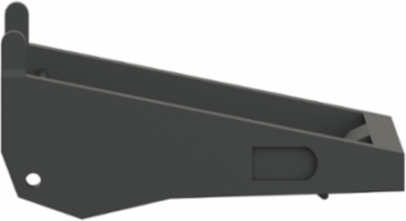 Harmony Mounting Clamp for RXM Sockets, Plastic, 0.005 kg