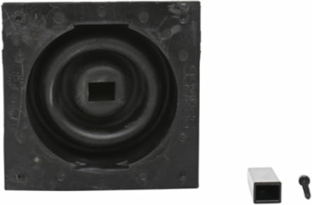 PowerPact H/J Toggle Boot Accessory, Rubber, Front Mounting