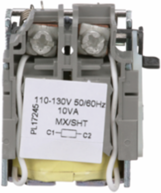 PowerPact H-Frame Circuit Breaker Shunt Trip, 110-130VAC, 1.72 Inch Height